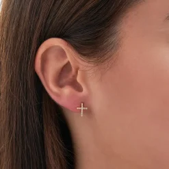 Ohrstecker-Set - Cross Trio