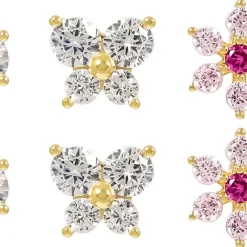 Ohrstecker-Set - Floral Cuties