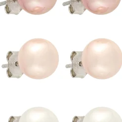 Ohrstecker-Set - Rosa Pearl