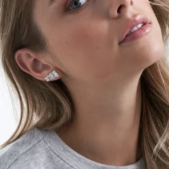 Ohrstecker-Set - Silver Shine