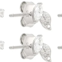 Ohrstecker-Set - Silver Spark