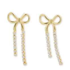 Ohrstecker - Zirconia Bow