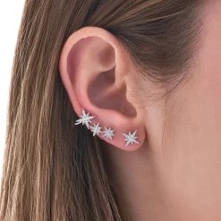 Ohrstecker - Zirconia Stars