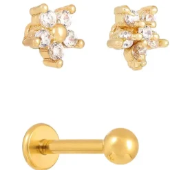 Piercing-Set - Golden Blossoms