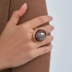 Ring - Amber Pearl