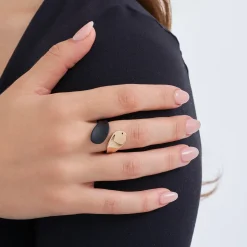Ring - Black Goldie