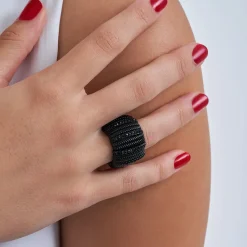 Ring - Black Stripes