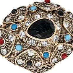 Ring - Black Teardrop