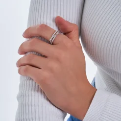 Ring - Glazy Silver