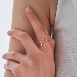 Ring - Glitter Snake