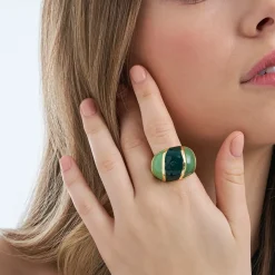 Ring - Green Dome