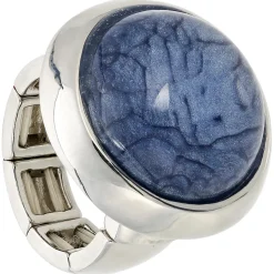 Ring - Marbled Blue
