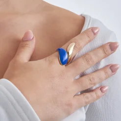 Ring - Poppy Blue