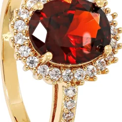 Ring - Red Oval