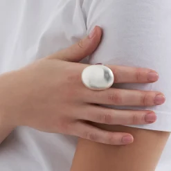 Ring - Scratched Oval