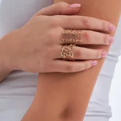 Ring-Set - Coral Duo