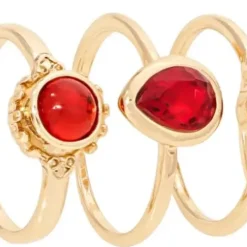 Ring-Set - Romantic Red