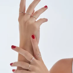 Ring-Set - Silver Glamour