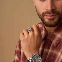 Ring - Steel Compass