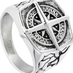 Ring - Steel Compass