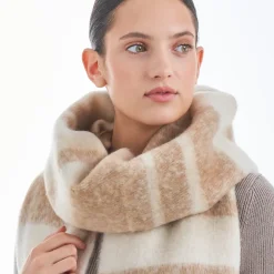 Schal - Beige Stripes