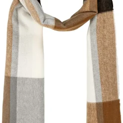 Schal - Checkered Brown