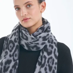 Schal - Grey Leo