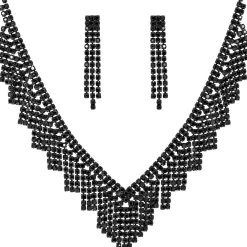 Schmuckset - Black Waterfall