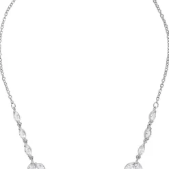 Schmuckset - Zirconia Leaves