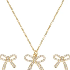 Set - Zirkonia Bow