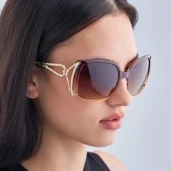 Sonnenbrille - Brown Details