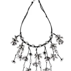 Statement Kette - Flower Fringes