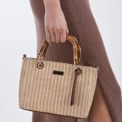 Tasche - Beige Bamboo