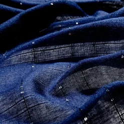 Tuch - Blue Sequins