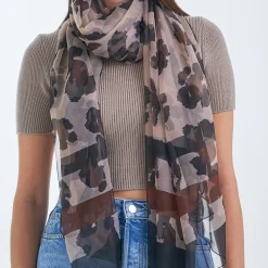 Tuch - Brown Print