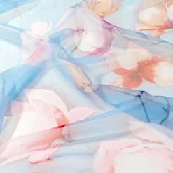 Tuch - Floral Blue