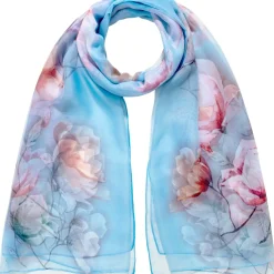 Tuch - Floral Blue