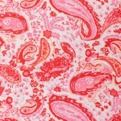 Tuch - Red Paisley